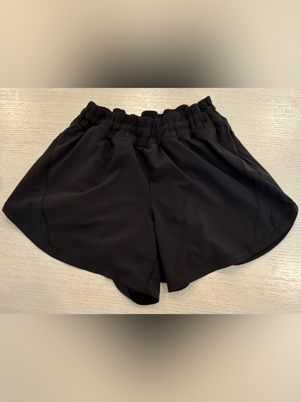 lululemon Tracker Short V 4” Black Running Shorts – Size 14
